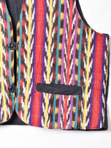 グアテマラ織りベスト