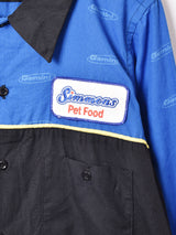 RED KAP 切り替えデザイン 長袖 ワークシャツワンピース