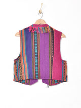 インド綿 フリンジベスト