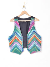 グアテマラ織りベスト