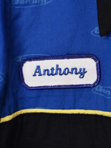 RED KAP 切り替えデザイン 長袖 ワークシャツワンピース