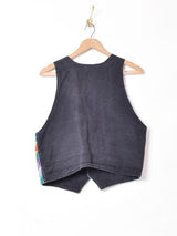 グアテマラ織りベスト