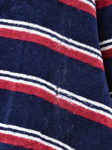 アメリカ製 ボーダー Vネックベロアトップス