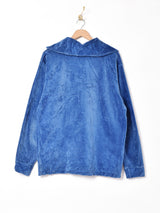 アメリカ製 ハーフジップ ベロアトップス