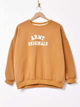 【2色展開】 ARMY スウェットシャツ