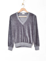 アメリカ製 Vネック ベロアトップス