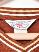 Levi's Vネック ライン パイルトップス