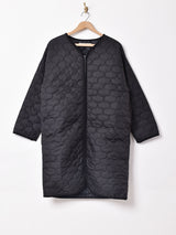 【2色展開】Elcamino キルティング ロングコート