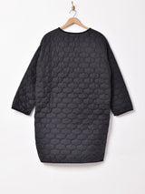 【2色展開】Elcamino キルティング ロングコート