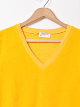 アメリカ製 Vネックベロアトップス