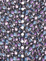 小花柄 スリーブレスワンピース