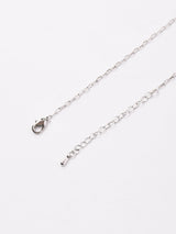 【2色展開】スクエアデザインプレート ネックレス