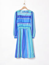 ストライプワンピース