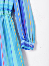 ストライプワンピース