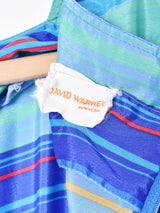 ストライプワンピース