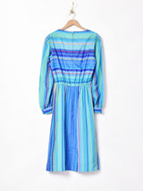 ストライプワンピース