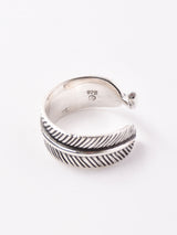 フェザーモチーフ シルバーリング