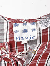 レースアップ スリーブレスワンピース