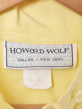 ベルト付き スタンドカラ—ワンピース