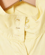 ベルト付き スタンドカラ—ワンピース