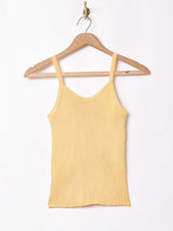 【6色展開】Meridian リブ キャミソール