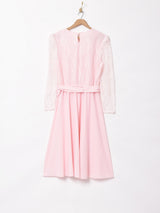 レースデザインワンピース