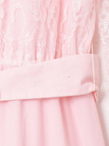 レースデザインワンピース