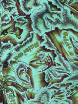 総柄 スリーブレストップス