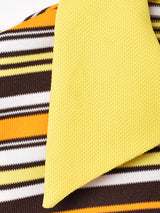 70's ボーダー スリーブレス トップス