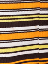 70's ボーダー スリーブレス トップス