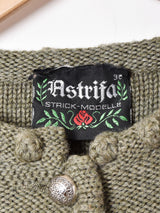 バルーンスリーブ チロルカーディガン