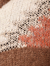 デザインモヘアカーディガン