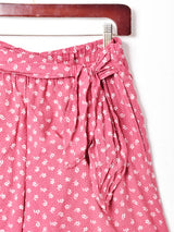 小花柄 ショートパンツ