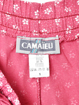 小花柄 ショートパンツ