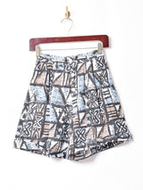 総柄 ショートパンツ