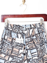 総柄 ショートパンツ