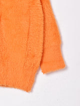 【3色展開】Meridian Vネックシャギーセーター