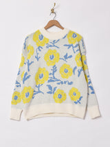 Meridian 花柄セーター