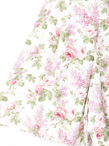 アメリカ製 花柄 ハイウエストショートパンツ W27