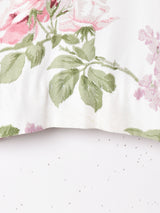 アメリカ製 花柄 ハイウエストショートパンツ W27