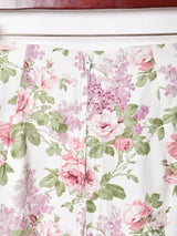 アメリカ製 花柄 ハイウエストショートパンツ W27