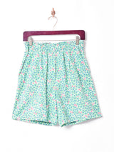 小花柄 ショートパンツ