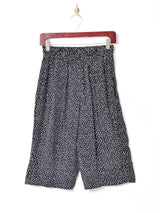 フランス製 総柄 ハイウエストショートパンツ