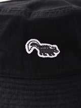 【5色展開】   ワンポイント スカンクバケットハット