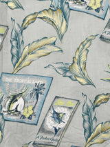 総柄 半袖シャツ