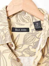 シルク ハワイアンシャツ