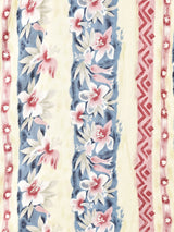 フラワーライン オープンカラー半袖シャツ