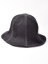 【2色展開】デニム チューリップハット