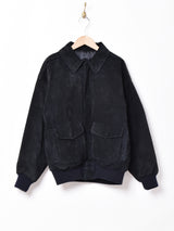 レザーブルゾン