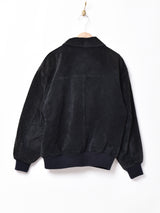 レザーブルゾン